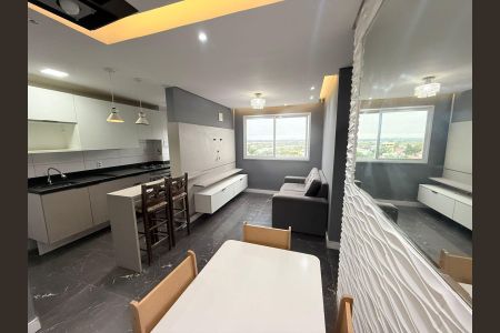 Sala de apartamento para alugar com 2 quartos, 49m² em Passo das Pedras, Gravataí