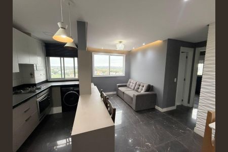 Cozinha de apartamento para alugar com 2 quartos, 49m² em Passo das Pedras, Gravataí