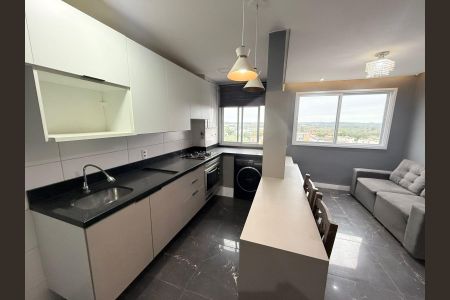 Cozinha de apartamento para alugar com 2 quartos, 49m² em Passo das Pedras, Gravataí
