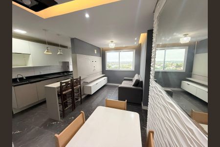 Sala de apartamento para alugar com 2 quartos, 49m² em Passo das Pedras, Gravataí