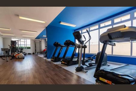 Área comum - Academia de apartamento à venda com 1 quarto, 43m² em Campo Belo, São Paulo