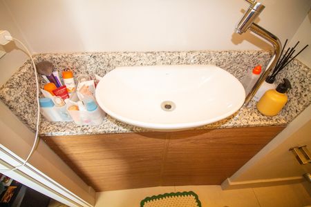 Lavabo de apartamento à venda com 1 quarto, 43m² em Campo Belo, São Paulo
