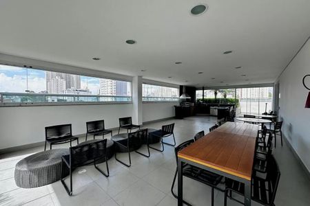 Área comum - Churrasqueira de apartamento à venda com 1 quarto, 43m² em Campo Belo, São Paulo