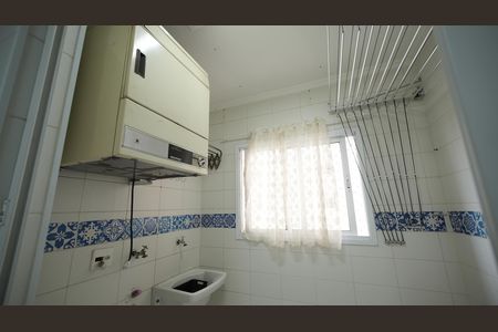 Área de Serviço de apartamento à venda com 3 quartos, 84m² em Vila Valparaíso, Santo André