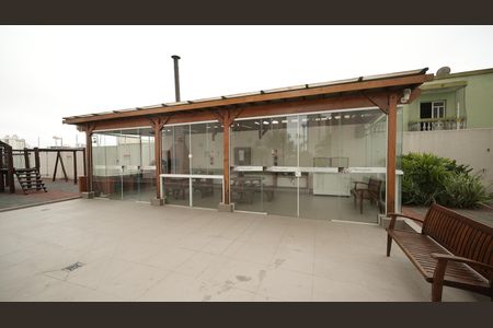 Área comum - Churrasqueira de apartamento à venda com 3 quartos, 84m² em Vila Valparaíso, Santo André