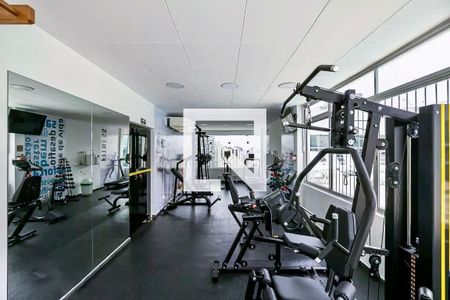 Área comum - Academia de kitnet/studio para alugar com 1 quarto, 70m² em Vila Nova Conceição, São Paulo