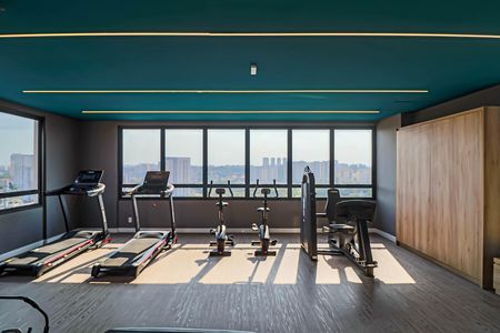 Apartamento à venda com 36m², 2 quartos e sem vaga Apartamento à venda com 36m², 2 quartos e sem vagaÁrea comum - Academia