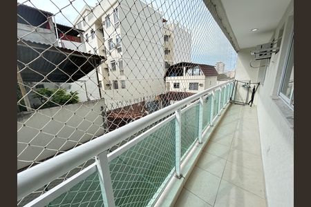 Varanda da Sala de apartamento à venda com 2 quartos, 68m² em Cachambi, Rio de Janeiro
