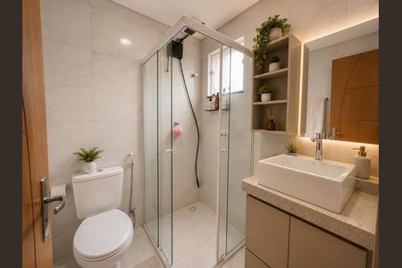 Banheiro de casa para alugar com 3 quartos, 170m² em Cidade Patriarca, São Paulo
