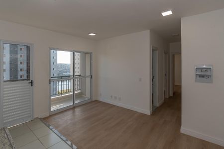 Sala/Cozinha e Area de Serviço de apartamento para alugar com 2 quartos, 51m² em Jardim Nova Alvorada, Hortolândia