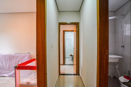 Corredor de apartamento à venda com 2 quartos, 140m² em Vila Pires, Santo André