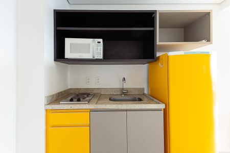 Studio para alugar com 30m², 1 quarto e 1 vaga Studio para alugar com 30m², 1 quarto e 1 vagaCozinha