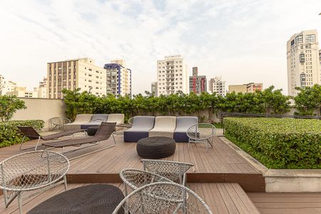 Studio para alugar com 30m², 1 quarto e 1 vaga Studio para alugar com 30m², 1 quarto e 1 vagaÁrea comum - Solarium