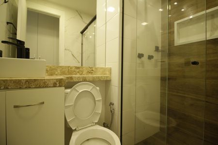Apartamento para alugar com 55m², 2 quartos e 1 vagaBanheiro social