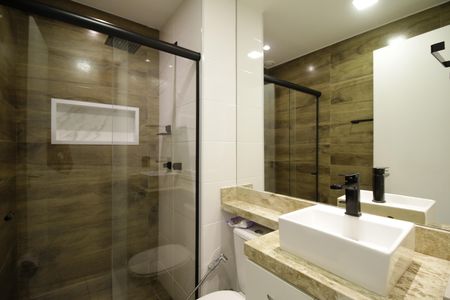 Apartamento para alugar com 55m², 2 quartos e 1 vagaBanheiro social