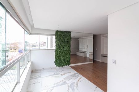 Varanda gourmet de apartamento à venda com 3 quartos, 90m² em Paquetá, Belo Horizonte