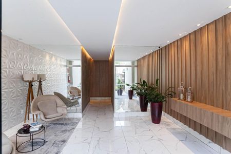 Apartamento à venda com 90m², 3 quartos e 2 vagasHall social