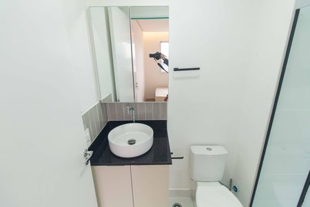 Apartamento para alugar com 29m², 1 quarto e sem vaga Apartamento para alugar com 29m², 1 quarto e sem vagaBanheiro da Suíte