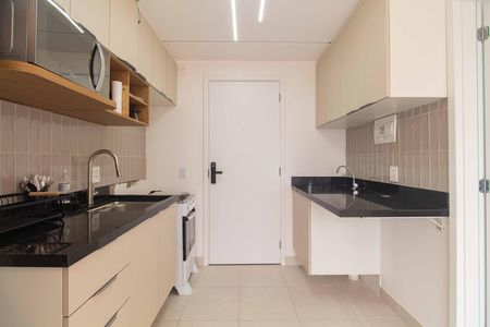 Apartamento para alugar com 29m², 1 quarto e sem vaga Apartamento para alugar com 29m², 1 quarto e sem vagaCozinha e Área de Serviço
