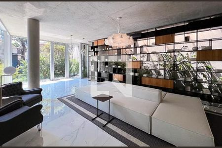 Área comum - Lounge de apartamento à venda com 1 quarto, 62m² em Vila Nova Conceição, São Paulo