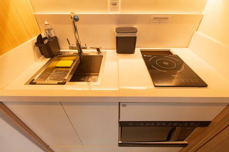 Studio para alugar com 26m², 0 quarto e sem vaga Studio para alugar com 26m², 0 quarto e sem vagaCozinha