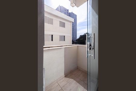 Varanda da sala de apartamento à venda com 3 quartos, 85m² em Ouro Preto, Belo Horizonte