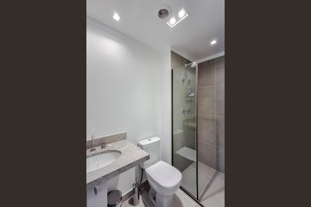 Studio à venda com 34m², 1 quarto e sem vaga Studio à venda com 34m², 1 quarto e sem vagaBanheiro
