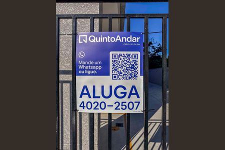 Apartamento para alugar com 41m², 2 quartos e sem vaga Apartamento para alugar com 41m², 2 quartos e sem vagaPlaca Instalada na Fachada