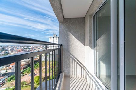 Varanda da Sala de apartamento para alugar com 2 quartos, 41m² em Vila Eldizia, Santo André