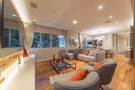 Sala de apartamento para alugar com 3 quartos, 207m² em Jardim Morumbi, São Paulo