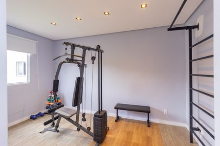 Apartamento para alugar com 38m², 2 quartos e sem vaga Apartamento para alugar com 38m², 2 quartos e sem vagaÁrea comum - Academia