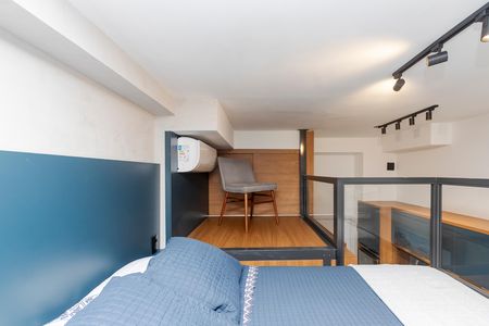 Studio para alugar com 33m², 1 quarto e sem vagaQuarto