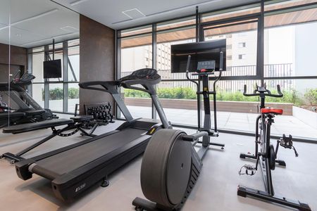 Studio para alugar com 33m², 1 quarto e sem vagaAcademia