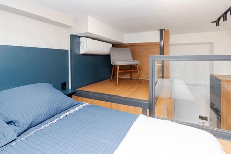 Studio para alugar com 33m², 1 quarto e sem vagaQuarto