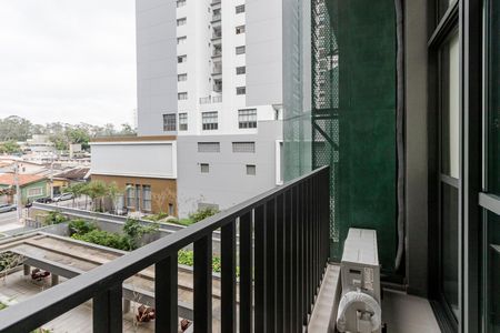 Studio para alugar com 33m², 1 quarto e sem vagaVaranda