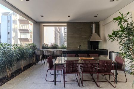 Apartamento para alugar com 38m², 1 quarto e 1 vaga Apartamento para alugar com 38m², 1 quarto e 1 vagaChurrasqueira
