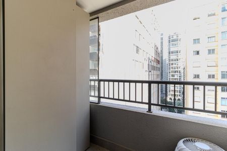 Varanda de apartamento para alugar com 1 quarto, 38m² em Santa Cecilia, São Paulo