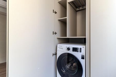 Área de Serviço de apartamento para alugar com 1 quarto, 38m² em Santa Cecilia, São Paulo