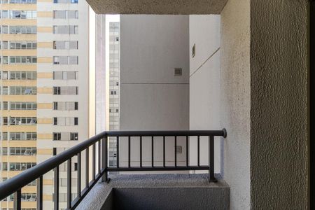 Apartamento para alugar com 38m², 1 quarto e sem vagaVaranda