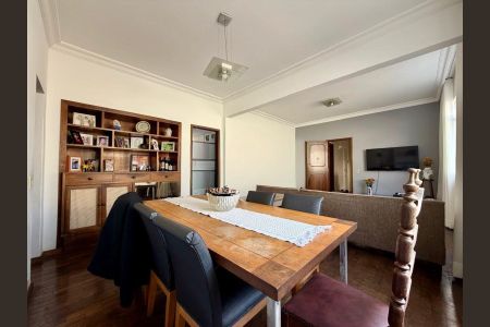 Sala  de apartamento à venda com 4 quartos, 140m² em Barroca, Belo Horizonte