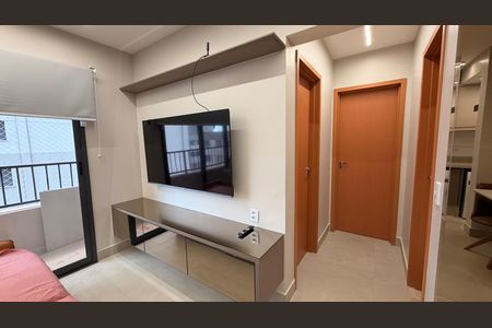 Sala de apartamento à venda com 2 quartos, 65m² em Setor Bueno, Goiânia