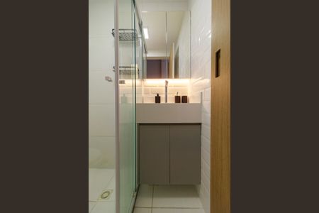 Studio para alugar com 21m², 0 quarto e sem vaga Studio para alugar com 21m², 0 quarto e sem vagaBanheiro