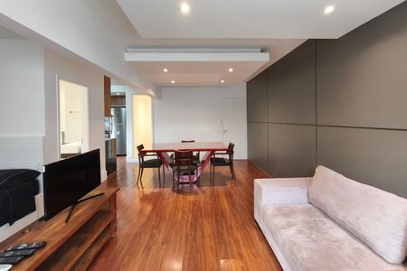 Sala de apartamento para alugar com 1 quarto, 49m² em Cambuí, Campinas