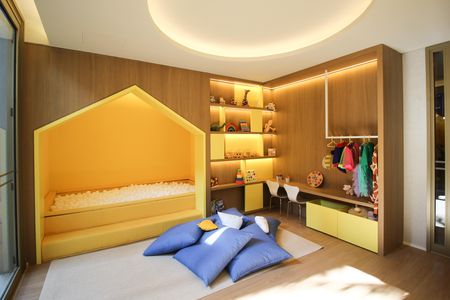 Apartamento à venda com 102m², 2 quartos e 2 vagas Apartamento à venda com 102m², 2 quartos e 2 vagasBrinquedoteca