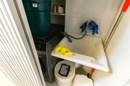 Apartamento à venda com 24m², 1 quarto e sem vaga Apartamento à venda com 24m², 1 quarto e sem vagaDetalhe da area de serviço