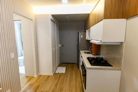 Apartamento à venda com 24m², 1 quarto e sem vaga Apartamento à venda com 24m², 1 quarto e sem vagaCozinha - Armários