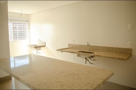 Cozinha de apartamento à venda com 3 quartos, 120m² em Alphaville Araguaia, Goiânia