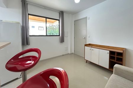 Sala  de apartamento para alugar com 1 quarto, 35m² em Pantanal, Florianópolis