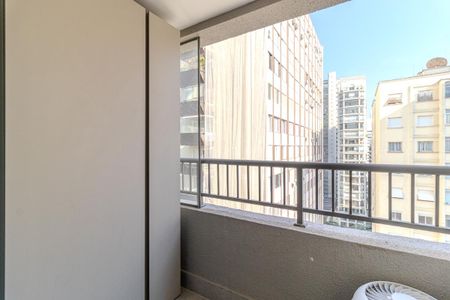Apartamento para alugar com 38m², 1 quarto e 1 vagaVaranda