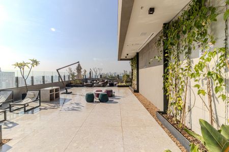 Apartamento para alugar com 38m², 1 quarto e 1 vagaTerraço